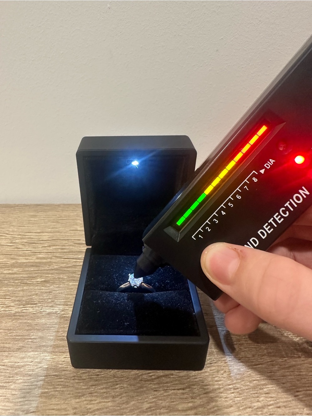 VVS1 Moissanite 1ct Halo Engagement Ring